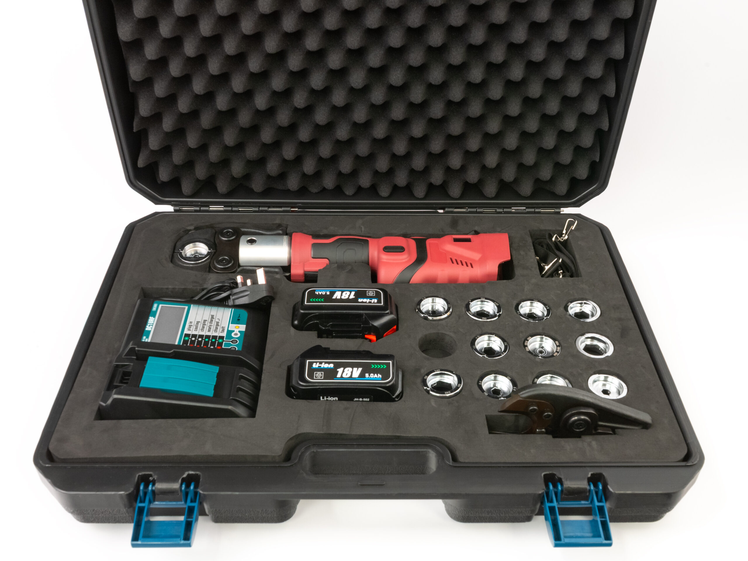 ES-300 In-Line Battery Operated Hydraulic Crimping & Cutting Tool - Image 3